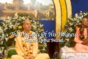 1 - Radhanath Swami Chants Bhakti Tirtha Swami Lila