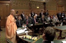 Swami Radhanatha at House of Commons