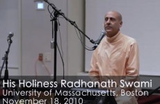 Radhanath Swami in Boston