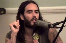 Radhanath Swami and Russell Brand