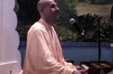 Radhanath Swami in Krishna Dham